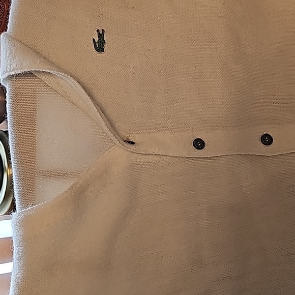 Lacoste cream cardigan - Picture 6 of 7